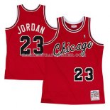 Maillot Retro Chicago Bulls Jordan Los Aficionados Edicion Rouge