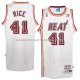 Maillot Retro Miami Heat Rice Blanc