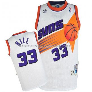 Maillot Retro Phoenix Suns Hill Blanc