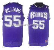 Maillot Retro Sacramento Kings Williams Purpura