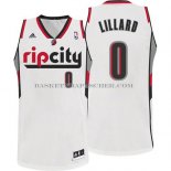 Maillot Rip City Portland Trail Blazers Lillard Blanc