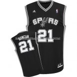Maillot San Antonio Spurs Duncan Noir