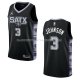 Maillot San Antonio Spurs Keldon Johnson NO 3 Statement 2022-23 Noir