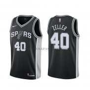 Maillot San Antonio Spurs Tyler Zeller Icon Noir