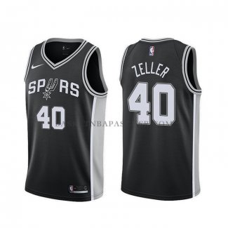 Maillot San Antonio Spurs Tyler Zeller Icon Noir