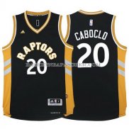 Maillot Toronto Raptors Caboclo Noir Or