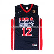 Maillot USA 1992 Stockton Noir