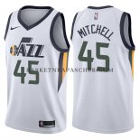 Maillot Utah Jazz Donovan Mitchell Association 2017-18 Noir Maillot Utah Jazz Donovan Mitchell Association 2017-18 Noir