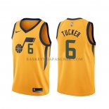 Maillot Utah Jazz Rayjon Tucker Statement Jaune Edition Maillot Utah Jazz Rayjon Tucker Statement Jaune Edition