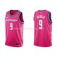 Maillot Washington Wizards Deni Avdija NO 9 Ville 2022-23 Rosa