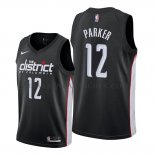 Maillot Washington Wizards Jabari Parker Ville Noir Maillot Washington Wizards Jabari Parker Ville Noir