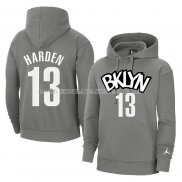 Veste a Capuche Brooklyn Nets James Harden Statement Gris