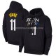 Veste a Capuche Brooklyn Nets Kyrie Irving Ville 2020-21 Noir