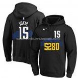 Veste a Capuche Denver Nuggets Nikola Jokic Ville 2023-24 Noir