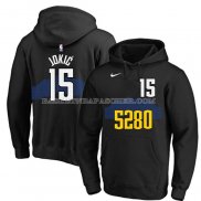 Veste a Capuche Denver Nuggets Nikola Jokic Ville 2023-24 Noir
