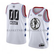 Maillot All Star 2019 Dallas Mavericks Personnalise Blanc