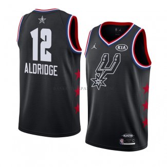 Maillot All Star 2019 San Antonio Spurs Lamarcus Aldridge Noir