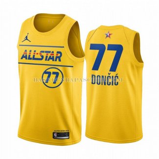 Maillot All Star 2021 Dallas Mavericks Luka Doncic Or
