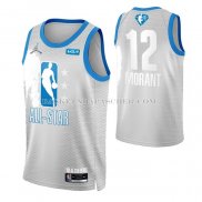 Maillot All Star 2022 Memphis Grizzlies Ja Morant NO 12 Gris