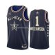 Maillot All Star 2024 New Orleans Pelicans Zion Williamson NO 1 Bleu