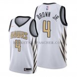 Maillot Atlanta Hawks Charlie Brown JR.Ville Blanc