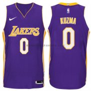 Maillot Authentique Los Angeles Lakers Kuzma 2017-18 Volet