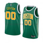 Maillot Boston Celtics Personnalise Earned 2018-19 Vert