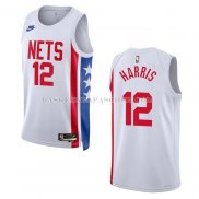 Maillot Brooklyn Nets Joe Harris NO 12 Classic 2022-23 Blanc