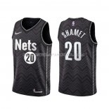 Maillot Brooklyn Nets Landry Shamet Earned 2020-21 Noir Maillot Brooklyn Nets Landry Shamet Earned 2020-21 Noir