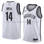 Maillot Brooklyn Nets Milton Doyle Association 2018 Blanc Maillot Brooklyn Nets Milton Doyle Association 2018 Blanc