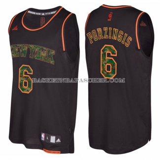 Maillot Camouflage Mode New York Knicks Porzingis