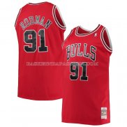 Maillot Chicago Bulls Dennis Rodman Mitchell & Ness 1997-98 Rouge