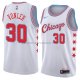Maillot Chicago Bulls Noah Vonleh Ville 2018 Blanc