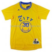 Maillot City Manche Courte Golden State Warriors City Curry Jaun