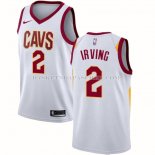 Maillot Cleveland Cavaliers Kyrie Irving NO 2 Association 2017-18 Blanc