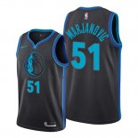 Maillot Dallas Mavericks Boban Marjanovic Ville Noir Maillot Dallas Mavericks Boban Marjanovic Ville Noir