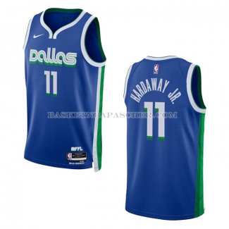 Maillot Dallas Mavericks Tim Hardaway JR. NO 11 Ville 2022-23 Bleu