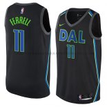 Maillot Dallas Mavericks Yogi Ferrell Ciudad 2018 Noir