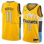 Maillot Denver Nuggets Monte Morris Statement 2018 Jaune Maillot Denver Nuggets Monte Morris Statement 2018 Jaune