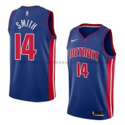 Maillot Detroit Pistons Ish Smith Icon 2018 Bleu