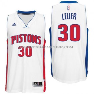 Maillot Detroit Pistons Leuer Blanc