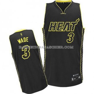 Maillot Electricite Mode Miami Heat Wade Noir