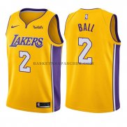 Maillot Enfant Los Angeles Lakers Lonzo Ball Icon 2017-18 Or