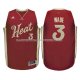 Maillot Enfant Noel Miami Heat 2015 Wade 2015