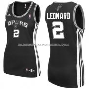 Maillot Femme San Antonio Spurs Leonard Noir