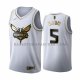 Maillot Golden Edition Charlotte Hornets Nicolas Batum 2019-20 Blanc