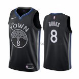 Maillot Golden State Warriors Alec Burks Ville Noir