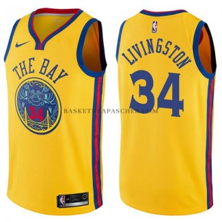Maillot Golden State Warriors Shaun Livingston Chinese Heritage