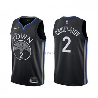 Maillot Golden State Warriors Willie Cauley-stein Ville 2019-20 Noir