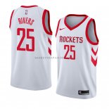 Maillot Houston Rockets Austin Rivers Association 2018 Blanc Maillot Houston Rockets Austin Rivers Association 2018 Blanc
